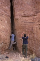 017:  Denesh shows Lukas how it is done.