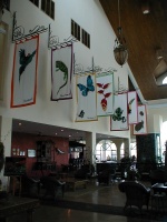 Interior of the hotel on the continental divide. 2/26/03