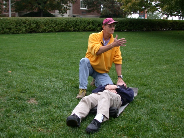 Ray discusses spine handling