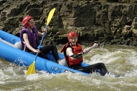 Highlight for Album: Whitewater 101, 2004 at Rocky Fork. 